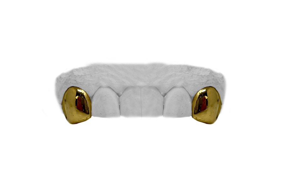 Top Fang Grillz in 24K Solid Gold